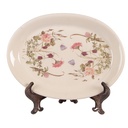 Decoratie bord 25x18x2 cm