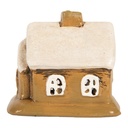 Decoratie huisje 9x7x9 cm