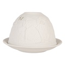 Waxinelichthouder Ø 12x8 cm