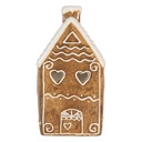 Waxinelichthouder huisje 11x9x21 cm