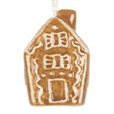 Decoratie hanger huisje 4x4x6 cm