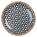 Klein bord Ø 21x3 cm