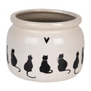 Decoratie bloempot Ø 20x15 cm