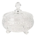 Schaal met deksel Ø 17x17 cm