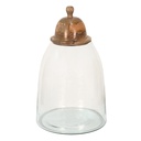 Voorraadpot met deksel Ø 23x38 cm