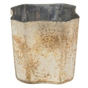 Waxinelichthouder 9x8x8 cm