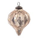 Kerstbal Ø 11x15 cm