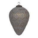 Kerstbal Ø 13x21 cm