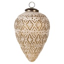 Kerstbal Ø 10x15 cm