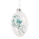 Decoratie hanger ei Ø 5x8 cm