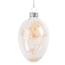 Decoratie hanger ei Ø 5x8 cm