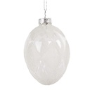 Decoratie hanger ei Ø 6x9 cm