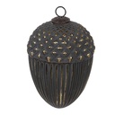 Kerstbal Ø 15x21 cm