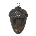 Kerstbal Ø 10x14 cm