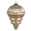 Kerstbal Ø 10x14 cm