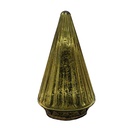 Decoratie kerstboom met LED Ø 11x19 cm