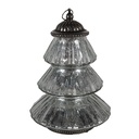 Decoratie kerstboom met LED Ø 16x22 cm / 2xAAA