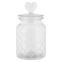 Voorraadpot met deksel Ø 11x20 cm