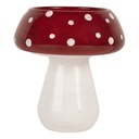 Waxinelichthouder paddenstoel Ø 8x9 cm