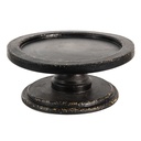 Dienblad op voet Ø 27x12 cm