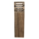 Windlicht 14x14x52 cm