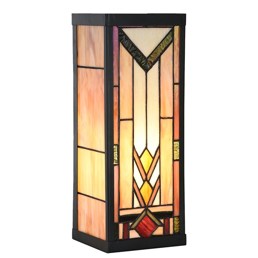 Wandlamp Tiffany 14x16x40 cm E27/max 1x100W