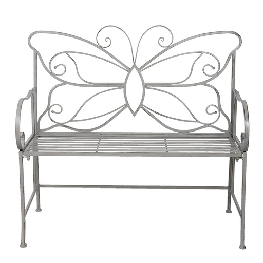 Bank / Tuinbank vlinder 108x55x99 cm