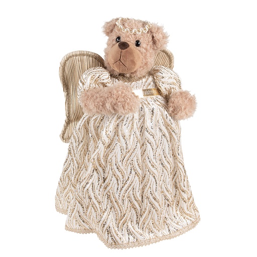 Decoratie beer 22x16x40 cm