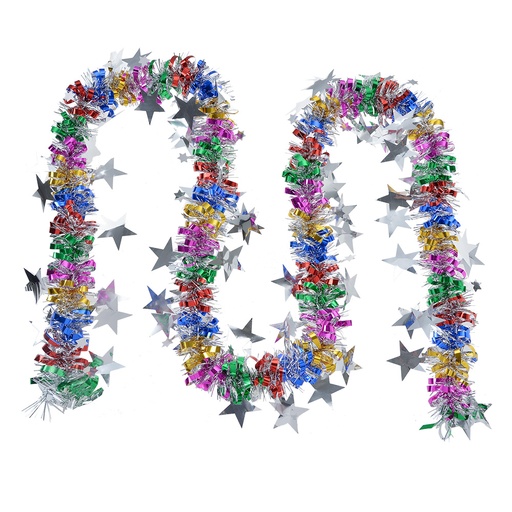 Decoratie slinger kerst 200 cm