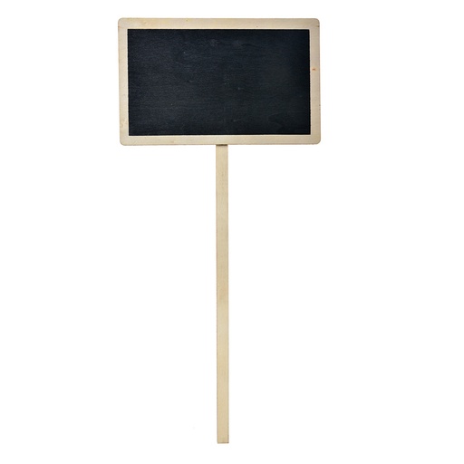 Plantensteker krijtbord 16x1x35 cm