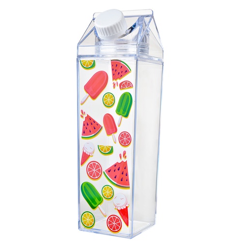 Drinkfles 6x6x20 cm / 500 ml