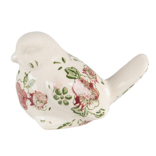 Decoratie vogel 10x6x7 cm