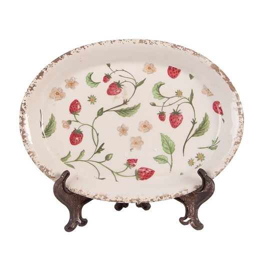 Decoratie bord 25x18x3 cm