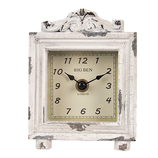 Tafelklok 10x6x14 cm / 1xAA