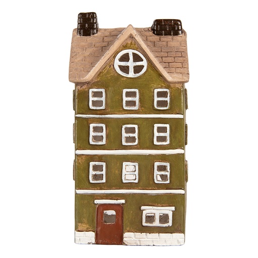 Decoratie huis 20x17x39 cm