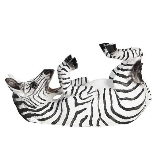 Flessenhouder zebra 32x12x18 cm
