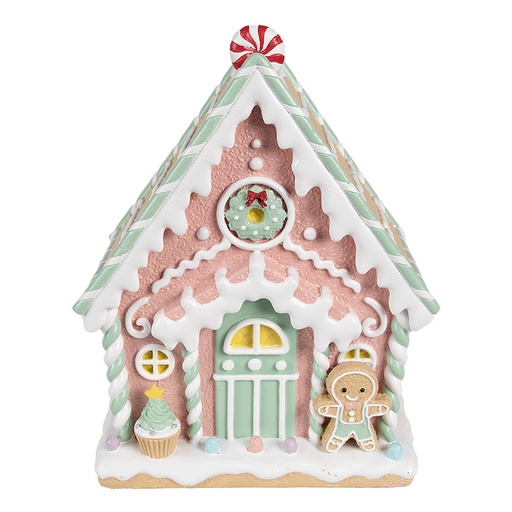 Decoratie huis 20x16x25 cm