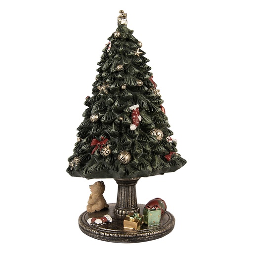 Muziekdoos kerstboom Ø 13x23 cm