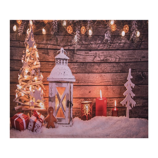 Wandkleed kerstboom 180x1x210 cm