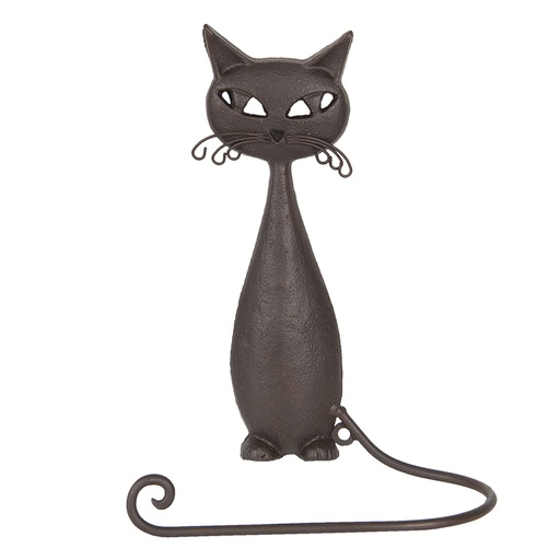Handdoekhouder kat 19x9x28 cm