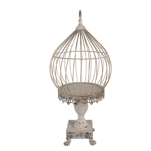 Decoratie vogelkooi Ø 36x69 cm