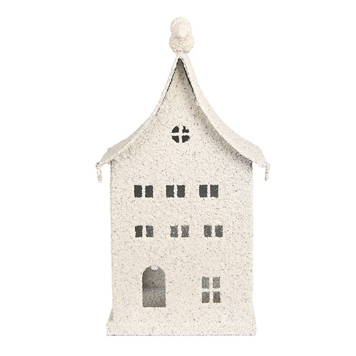Decoratie huis 14x15x28 cm
