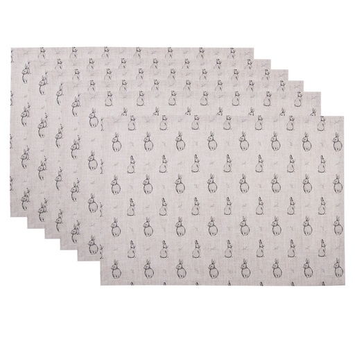 Placemat 6 stuks 48x33 cm SPL