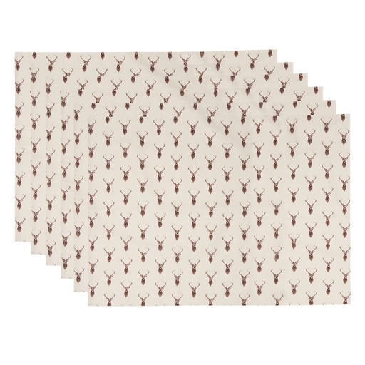 Placemat 6 stuks 48x33 cm SPL