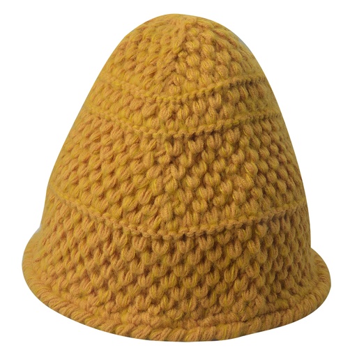 Muts 20 cm geel