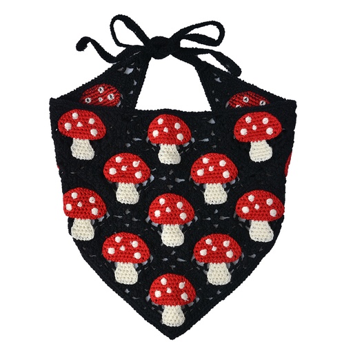 Kinder bandana 55 cm zwart