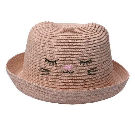 Hoed kind roze