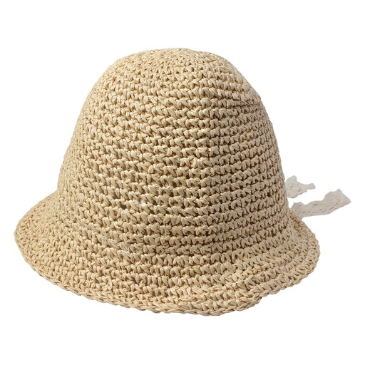 Hoed kind 52 cm beige