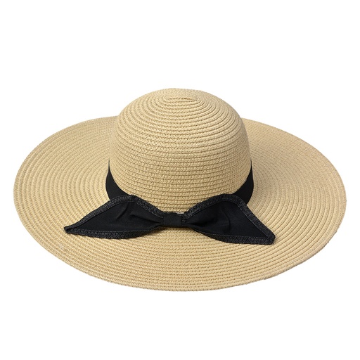 Hoed 56 cm beige